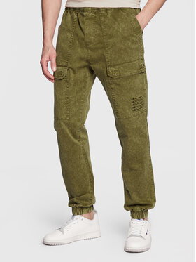 C Logo Cotton Twill Joggers