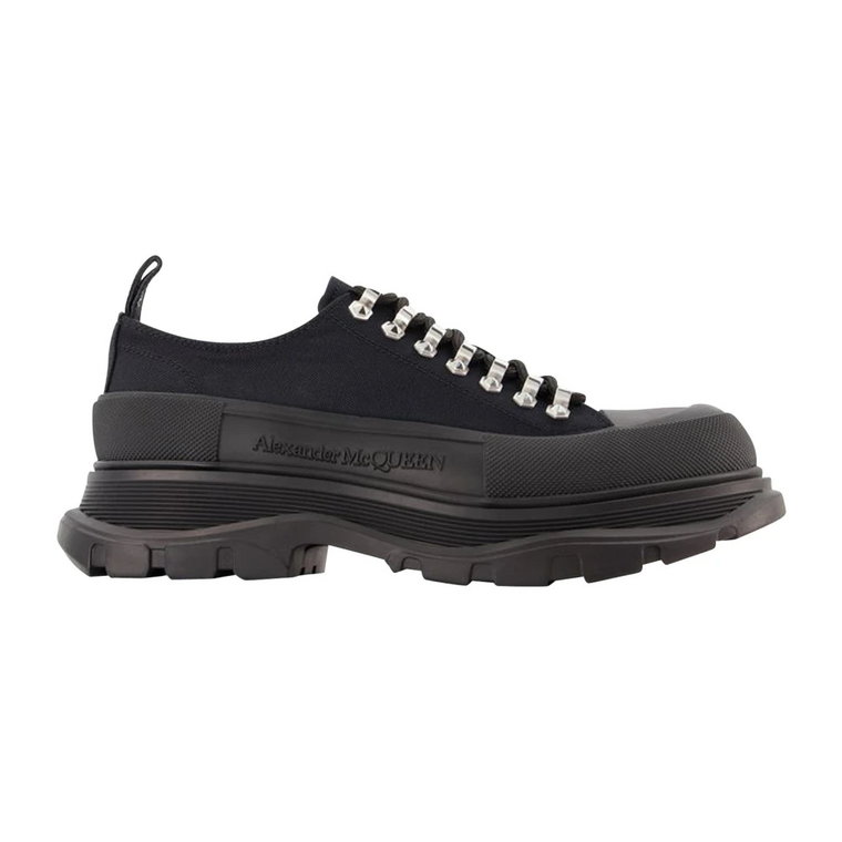 Tread Slick Sneakers - Czarny/Srebrny Alexander McQueen