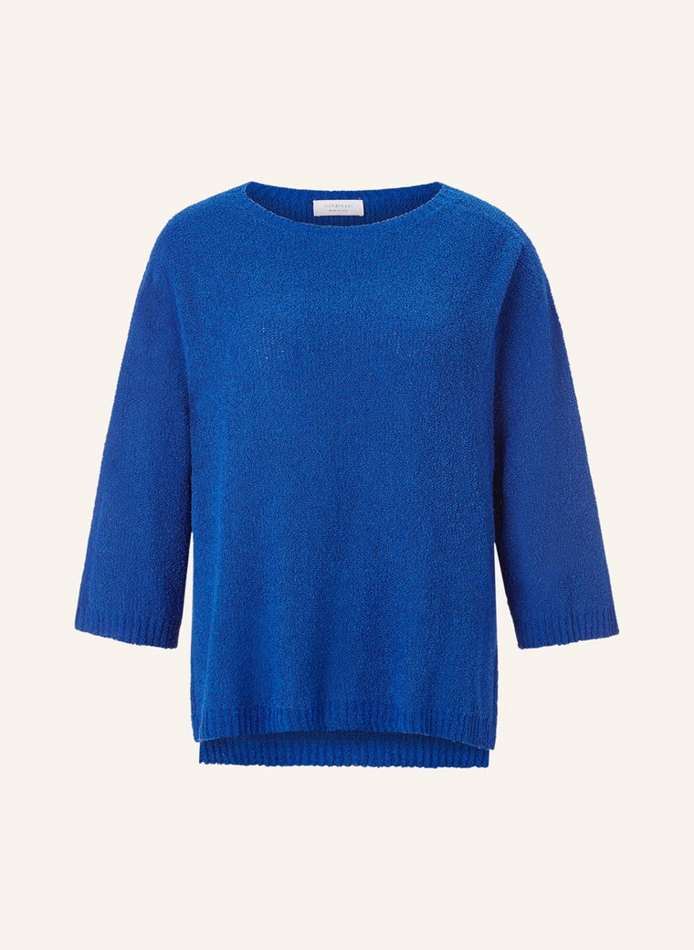 Rich&Royal Sweter Z Rękawem 3/4 blau