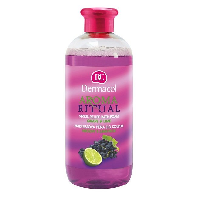 Dermacol, Aroma Ritual, pianka do kąpieli Grape & Lime, 500 ml