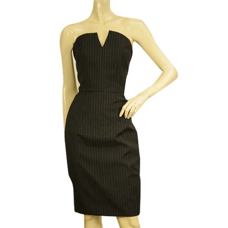 Pre-owned Wool dresses Yves Saint Laurent Vintage