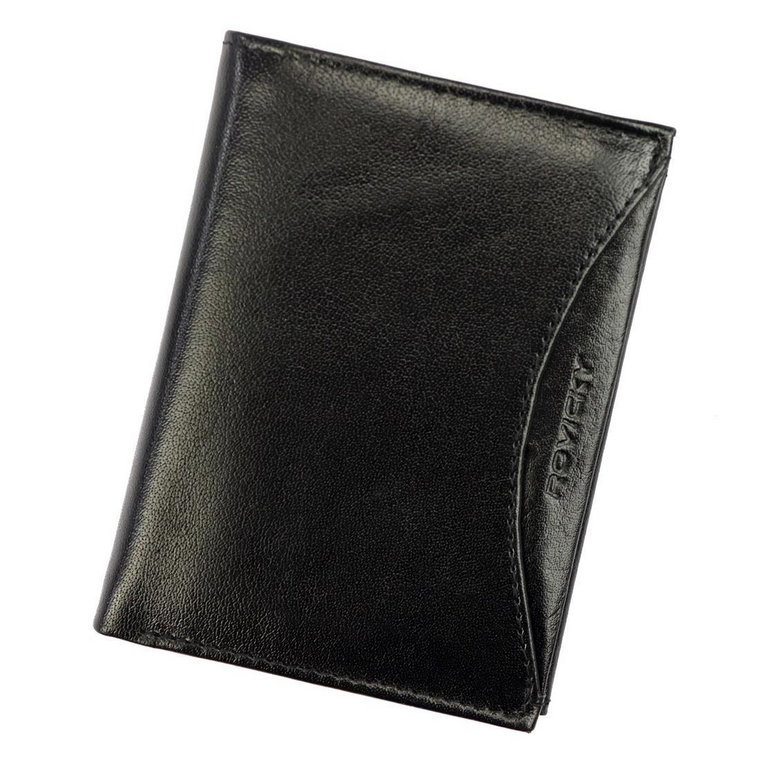 Skórzany męski portfel Rovicky 1537-03-BOR RFID