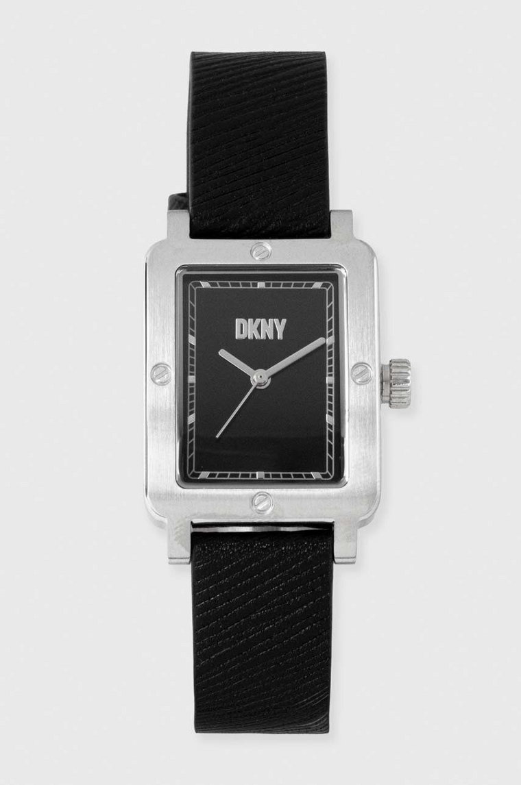 Dkny zegarek NY6665 damski kolor czarny