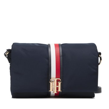Torebka TOMMY HILFIGER - Relaxed Th Crossover Corp AW0AW10922 BLU
