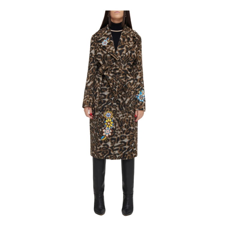 Belted Coats Moschino
