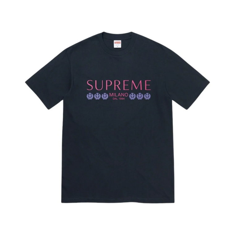 Wyjątkowy Milano Navy Tee Supreme