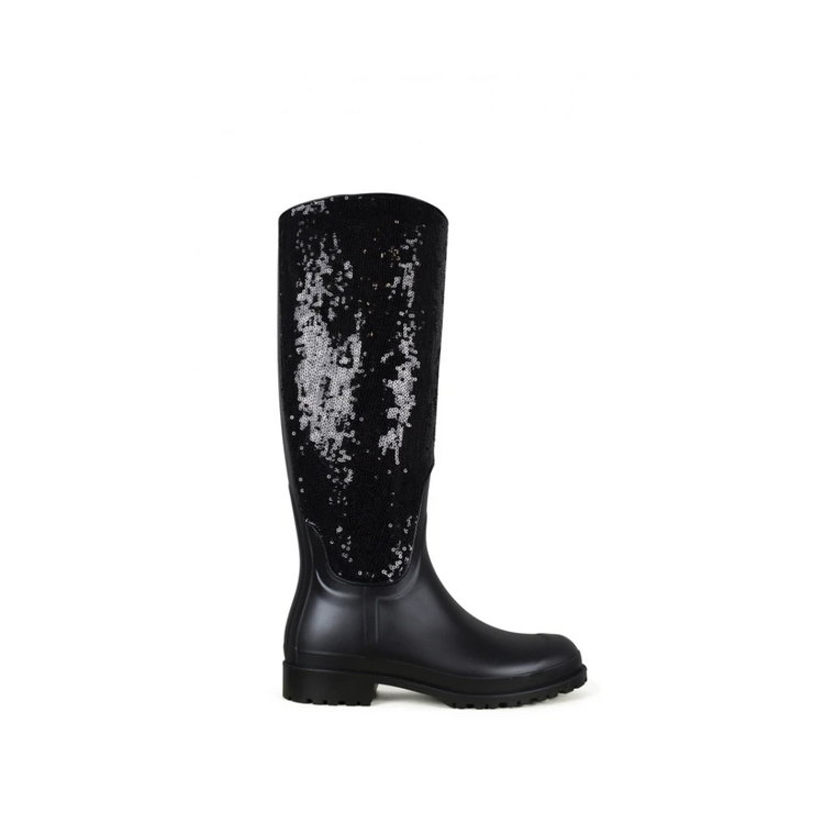 Sequin Cowboy Festival Buty Saint Laurent