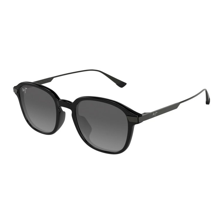 Kaouo AF Gs625-02 Shiny Black w/Gunmetal Sunglasses Maui Jim
