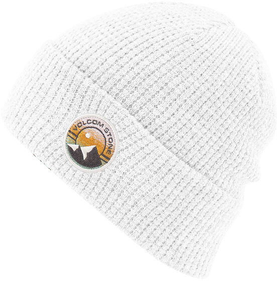 Volcom Waffle Patch white czapka zimowa damska