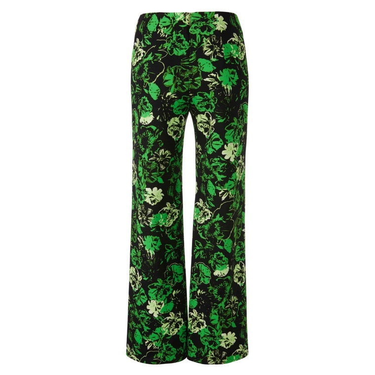 Spodnie z szerokimi nogawkami Welkom w kwiatowy wzór Marc Cain