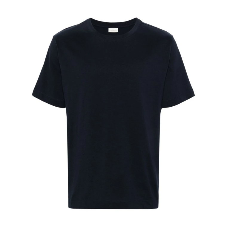 Granatowy Hertz 8600 M.K.T-Shirt Dries Van Noten