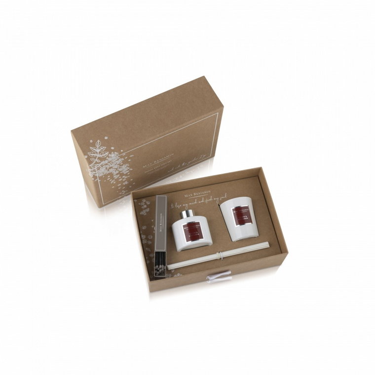 Zestaw prezentowy cloves &amp; cinnamon- dyfuzor zapachowy, świec kod: MB-EDITGIFTSET1