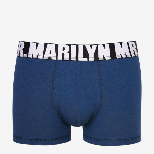 Bokserki męskie z bawełny i modalu Letters Boxer Marilyn