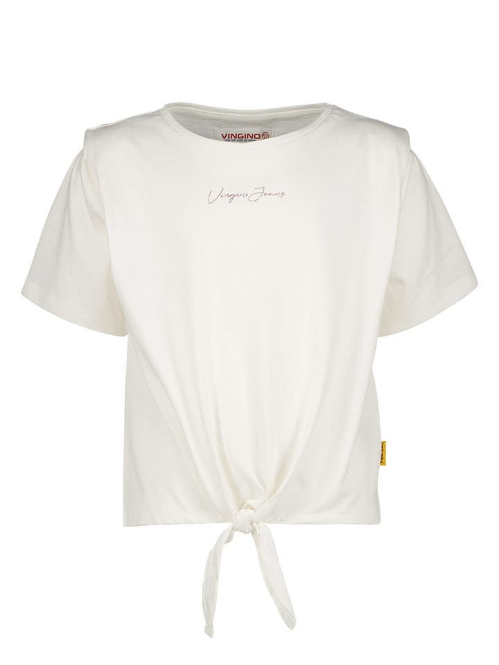 Vingino Koszulka "Henrieke" w kolorze białym