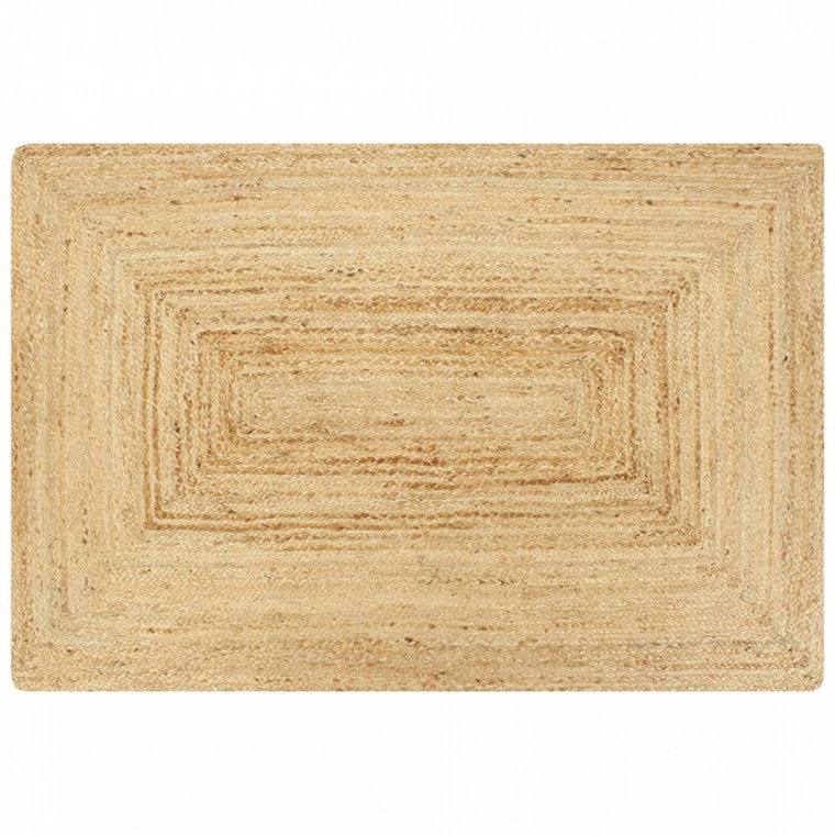 Ręcznie wykonany dywan, juta, naturalny, 120x180 cm kod: V-133729