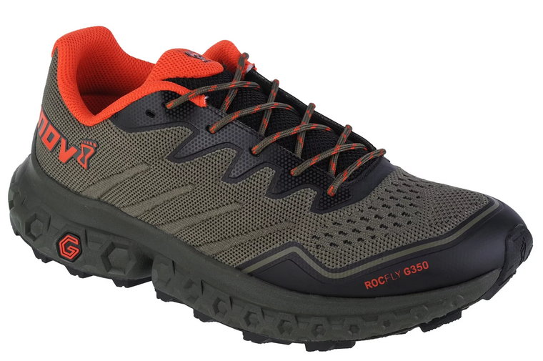 Inov-8 RocFly G 350 001017-OLOR-S-01, Męskie, Zielone, buty do biegania, tkanina, rozmiar: 41,5