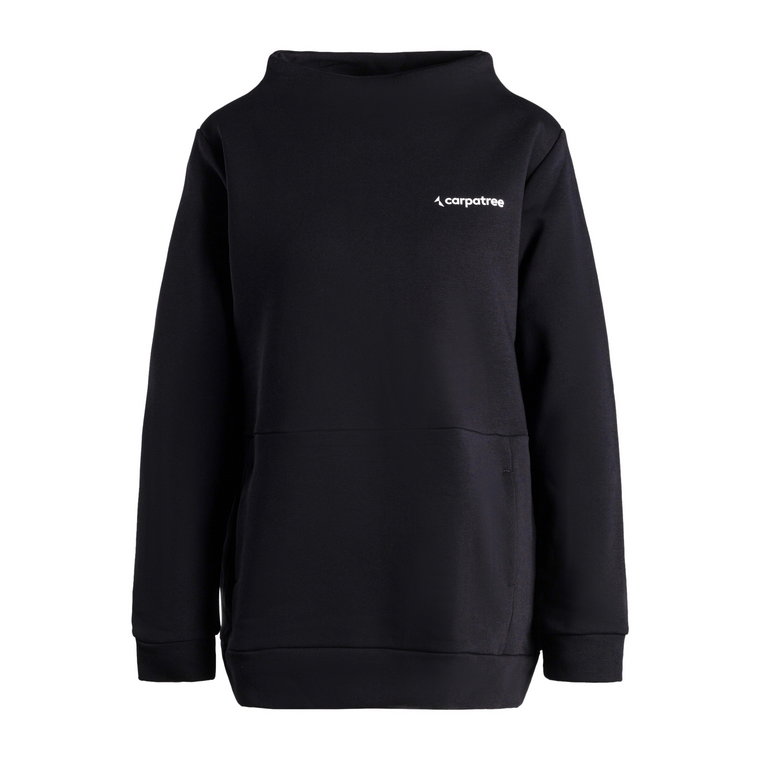 Bluza damska Carpatree Funnel Neck black