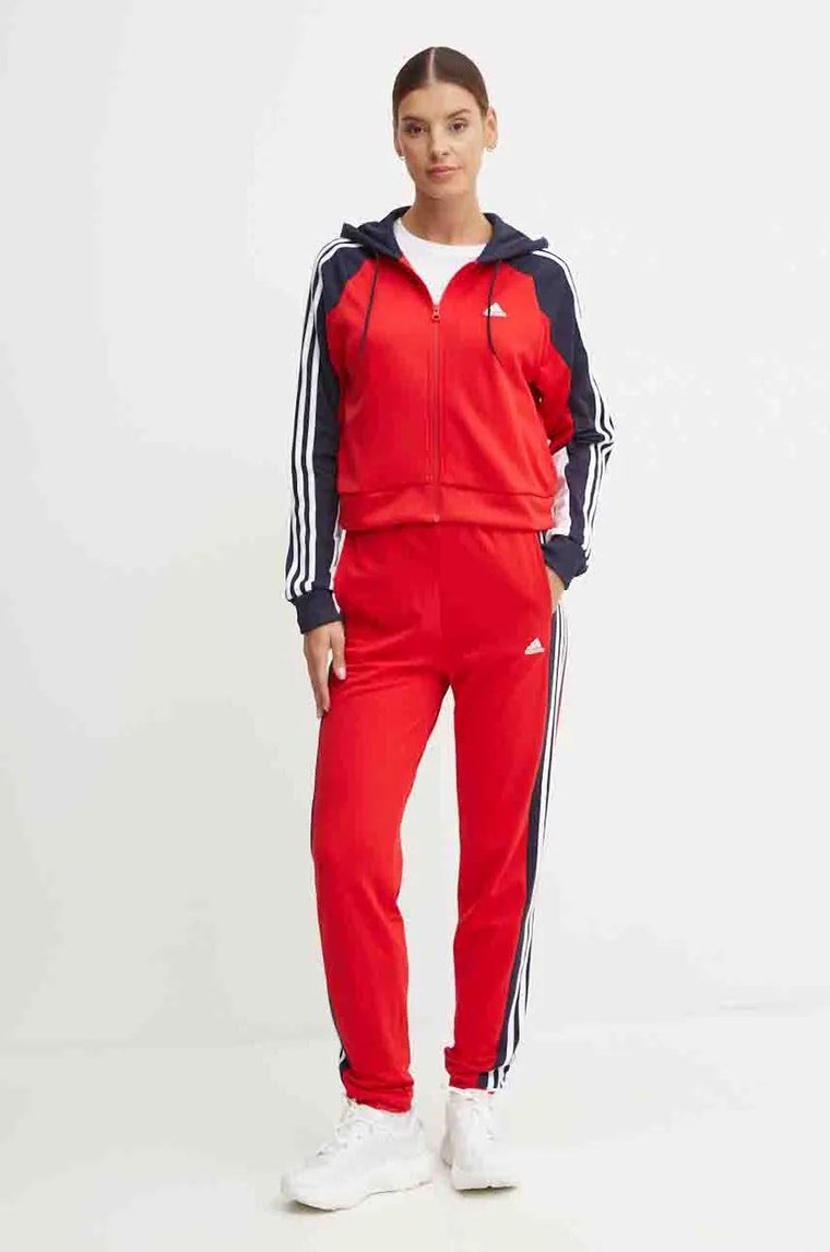 adidas dres Boldblock damski kolor czerwony IX9270