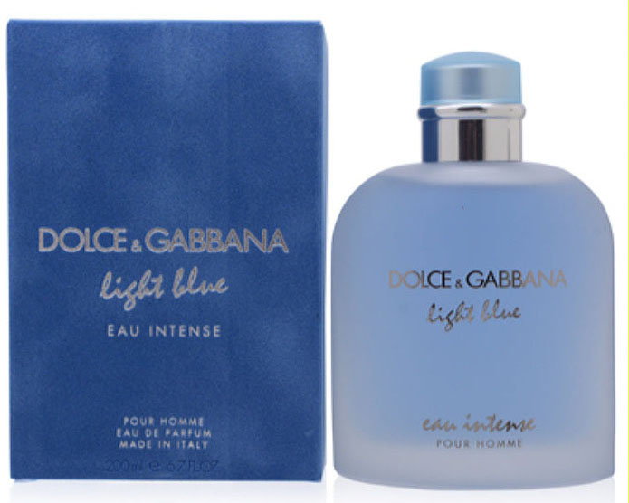 Woda perfumowana Dolce&Gabbana Light Blue Eau Intense Pour Homme 200 ml (8057971181407). Perfumy męskie