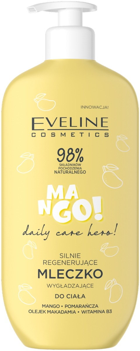 Eveline Care Hero Mango - Regenerujące Mleczko do ciała 350 ml