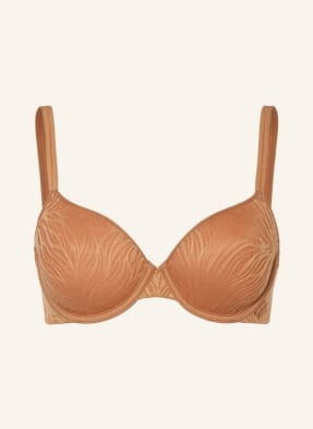 Calvin Klein Biustonosz Usztywniany Sheer Marquisette beige