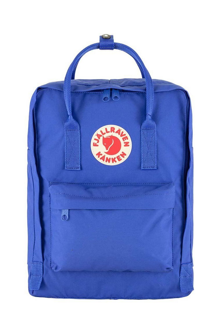 Fjallraven plecak F23510.571 Kanken kolor niebieski duży gładki