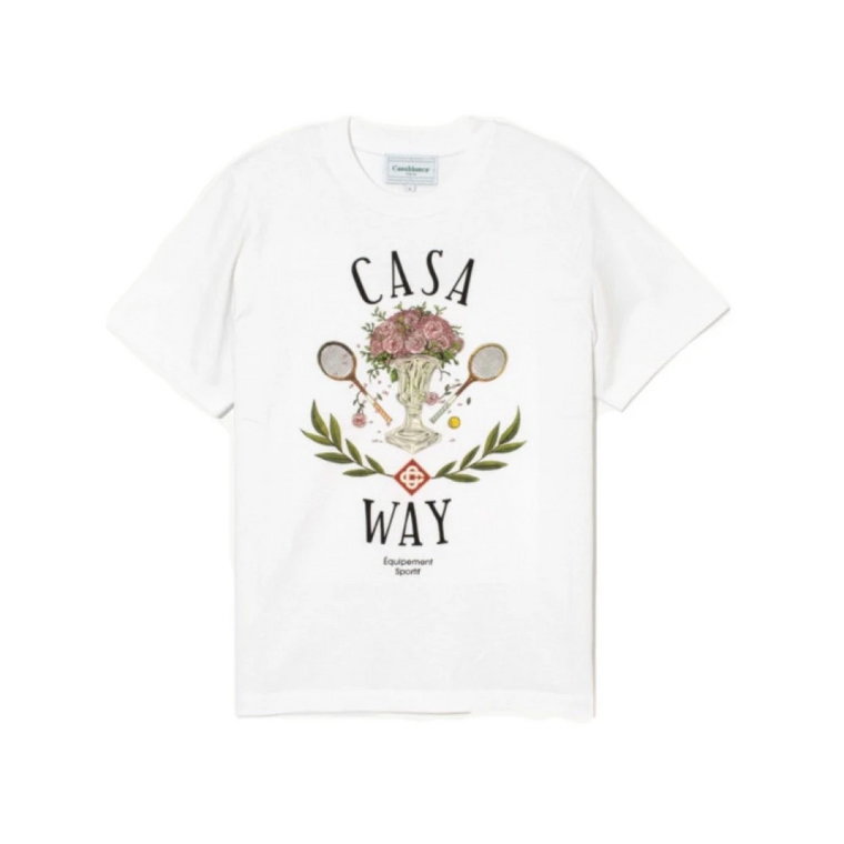 Biała koszulka Casa Way Casablanca