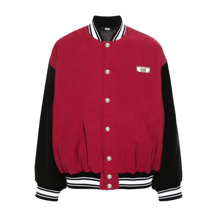 Bordeaux Kurtka Varsity Bomber Gcds