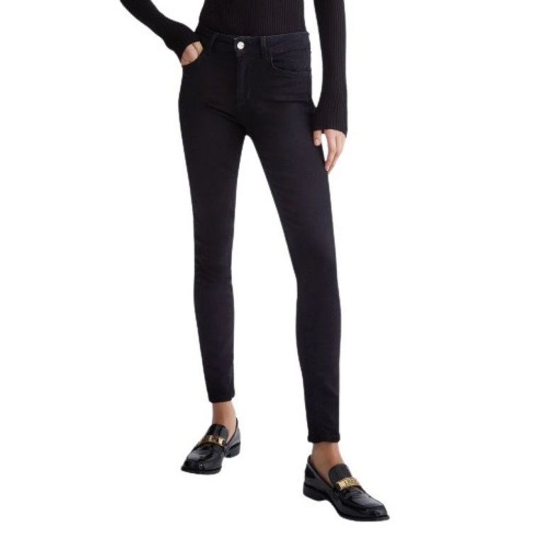 Divine High Waist Nero Skinny Jeans Liu Jo