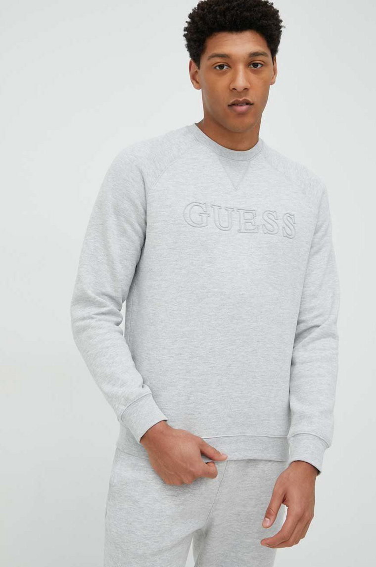 Guess bluza ALDWIN męska kolor szary Z2YQ27 K9V31