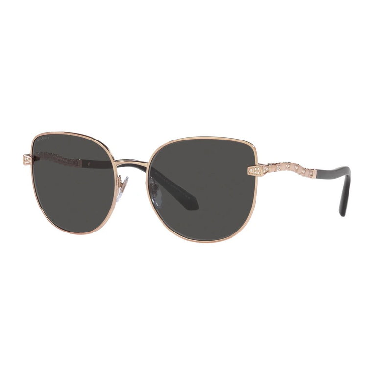 Rose Gold/Grey Sunglasses Bvlgari