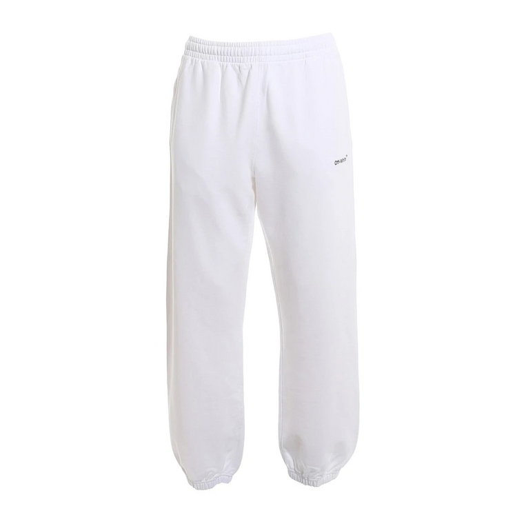 Spodnie dresowe z kontrastowym nadrukiem Off White