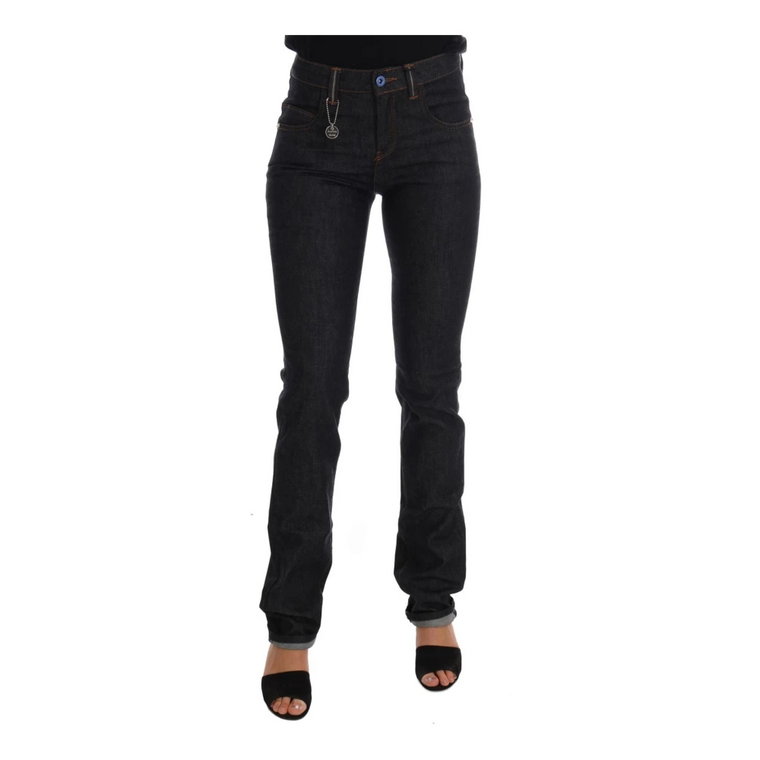 Blue Cotton Stretch Slim Fit Jeans Costume National