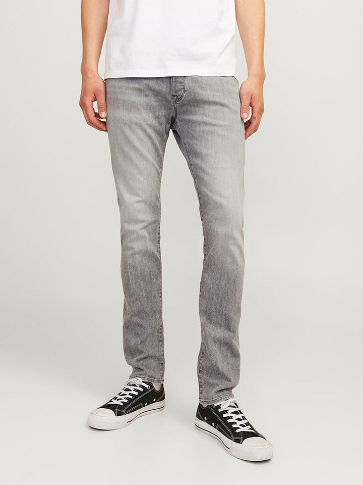 Jack & Jones DÅinsy - Skinny fit - w kolorze szarym