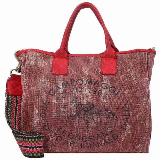 Campomaggi Crocus Shopper Bag 30 cm bronzo-t/rosso+st.nera