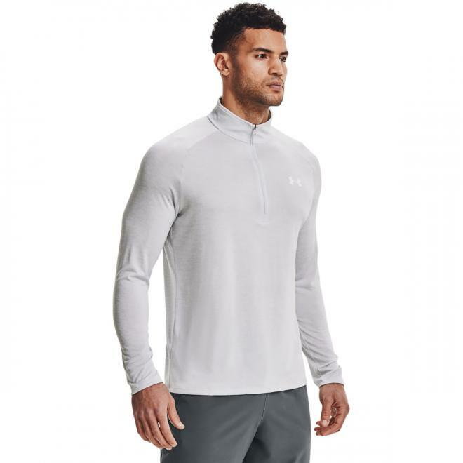 Męska bluza treningowa UNDER ARMOUR Tech 2.0 1/2 Zip - szara