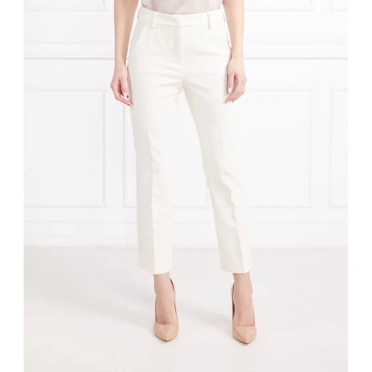 Weekend MaxMara Spodnie IVORY | Regular Fit