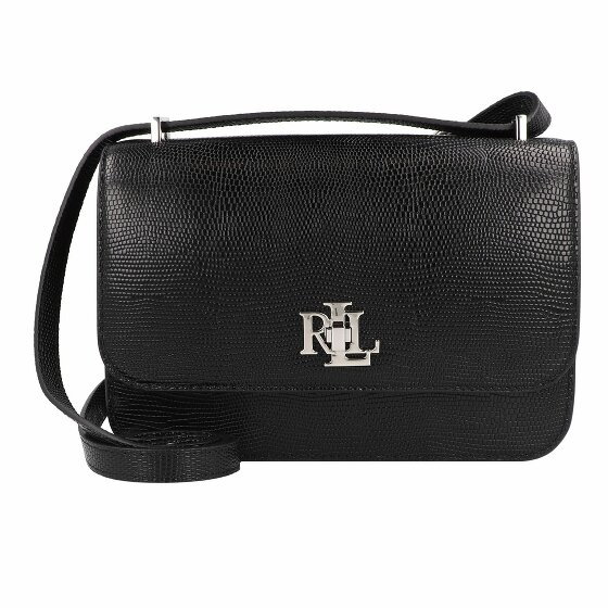 Lauren Ralph Lauren Sophee Torba na ramię Skórzany 22 cm black