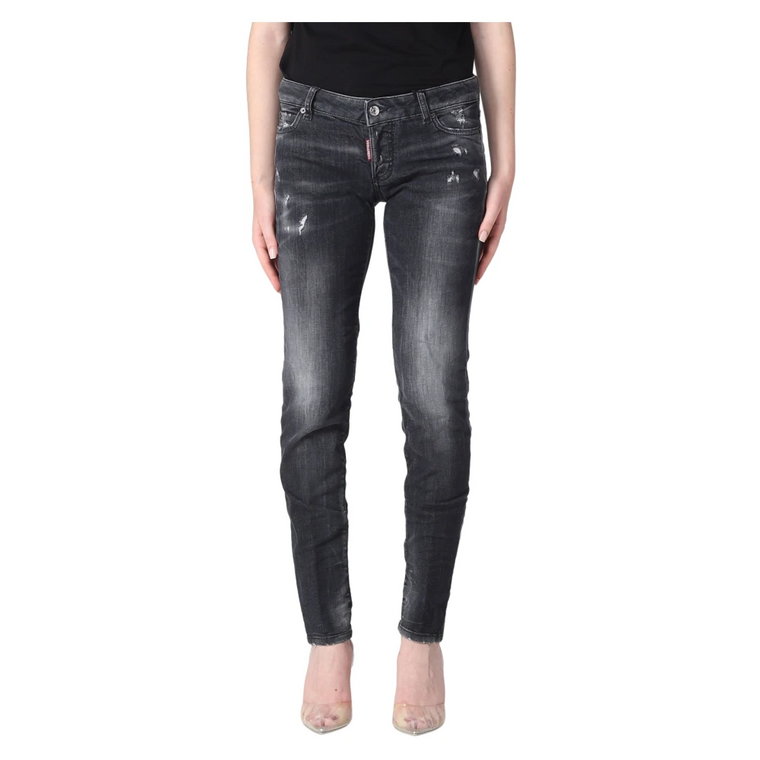 Jennifer Skinny Jeans - Podnieś swój styl denimowy Dsquared2