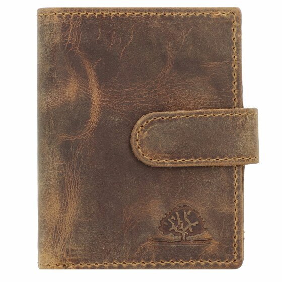 Greenburry Vintage Original Wallet RFID Leather 8 cm sahara tan