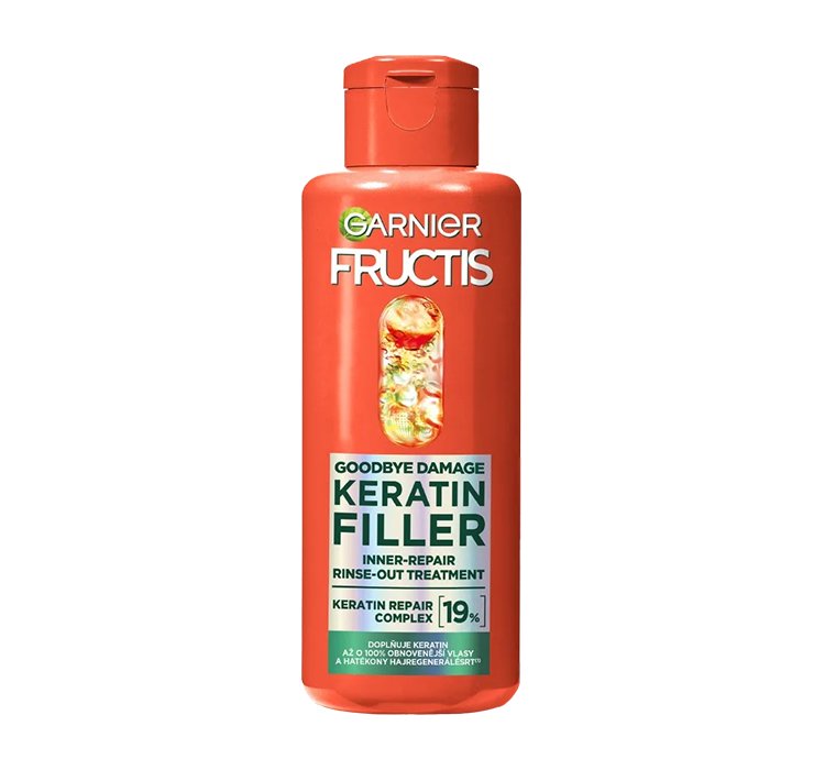 GARNIER FRUCTIS GOODBYE DAMAGE KERATIN FILLER ODBUDOWUJĄCA KURACJA DO WŁOSÓW 200ML