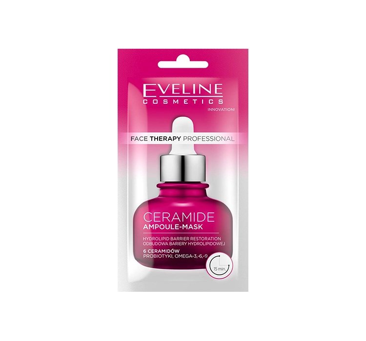 EVELINE FACE THERAPY PROFESSIONAL CERAMIDE MASKA  AMPUŁKA DO TWARZY 10ML