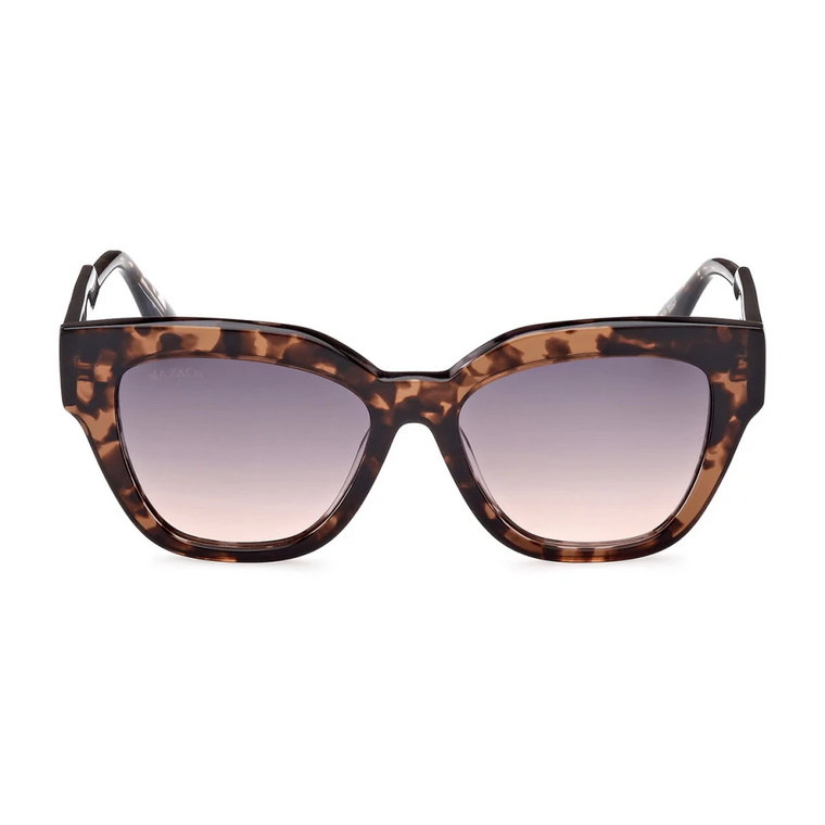 Oversize Okulary Przeciwsłoneczne w Kształcie Kwadratu z Dymioną Szarym Szkłem Max & Co
