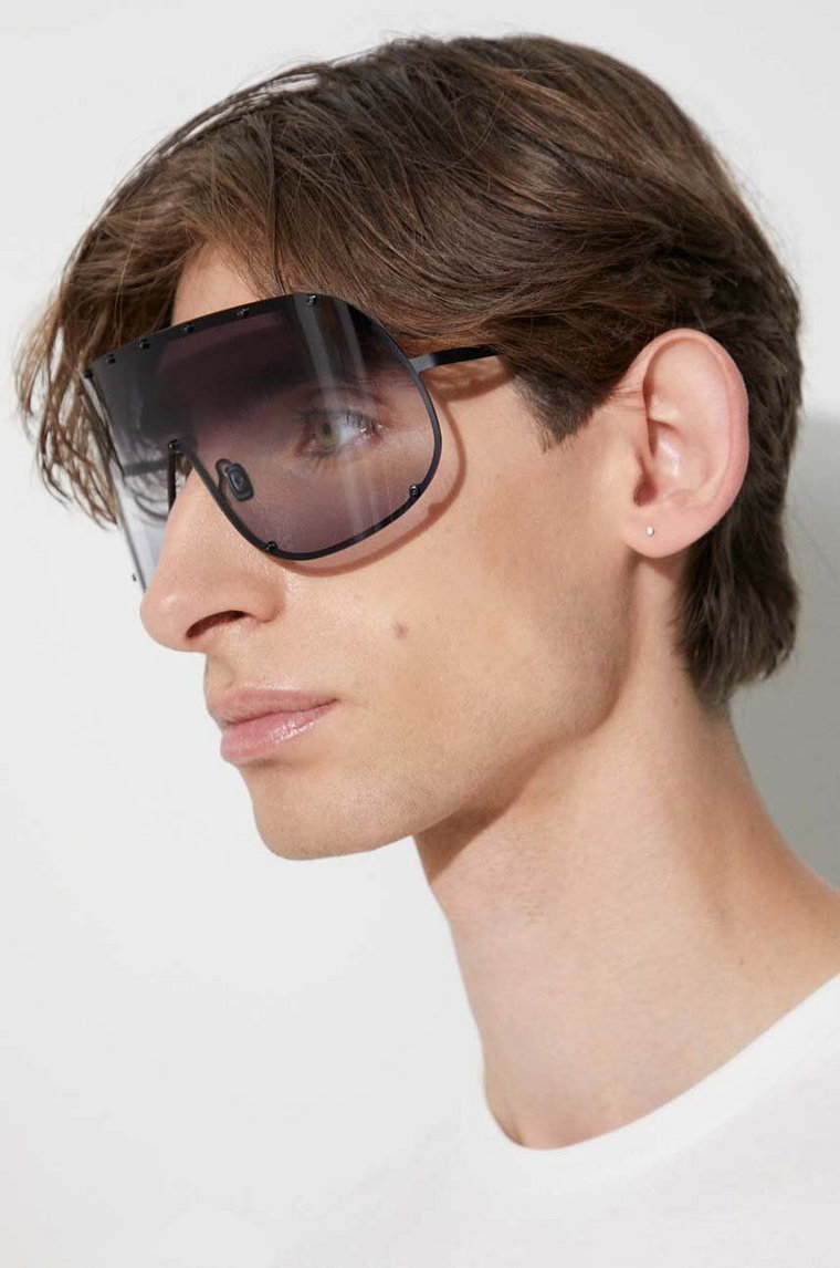 Rick Owens okulary przeciwsłoneczne kolor czarny