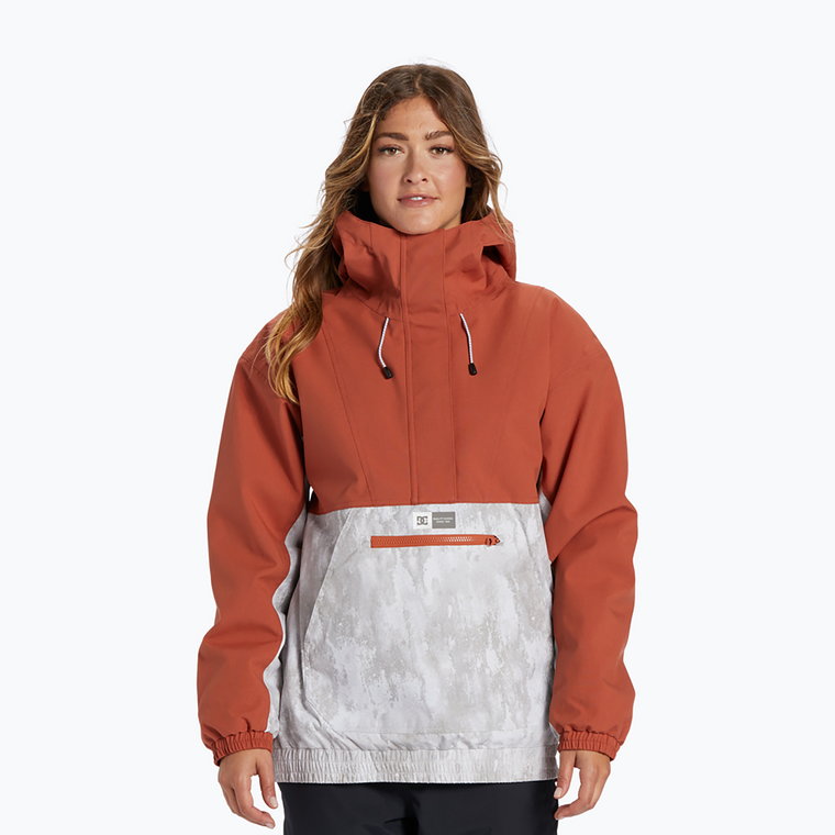 Kurtka snowboardowa damska DC Chalet Anorak auburn