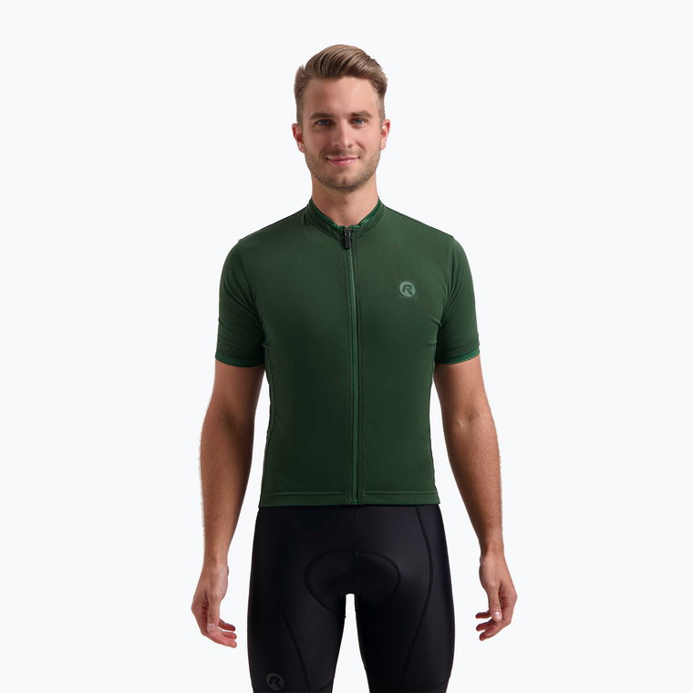Koszulka rowerowa męska Rogelli Essential army green