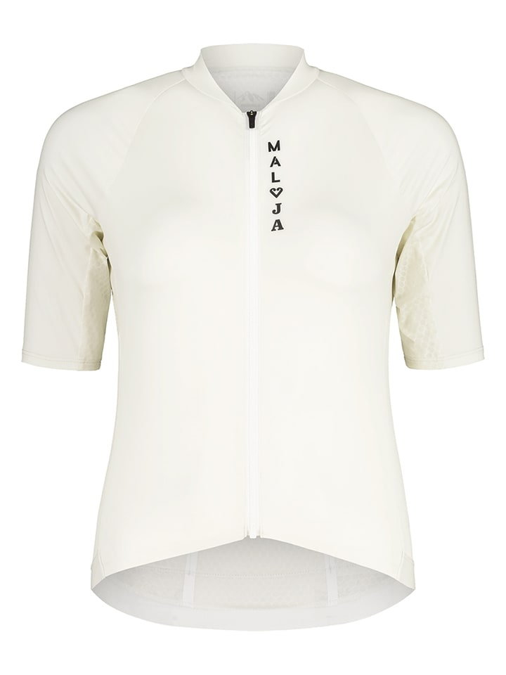 Maloja Koszulka kolarska w kolorze białym