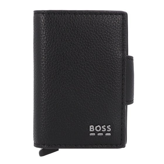 Boss Jareth Etui na karty kredytowe Ochrona RFID Skórzany 6.5 cm black