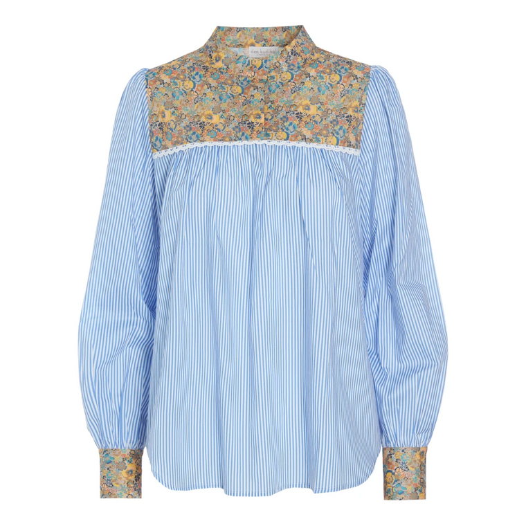 Bawełniana bluzka w pastelowych kwiaty Dea Kudibal