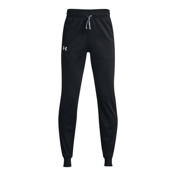 Chłopięce spodnie treningowe UNDER ARMOUR UA BRAWLER 2.0 TAPERED PANTS - czarne